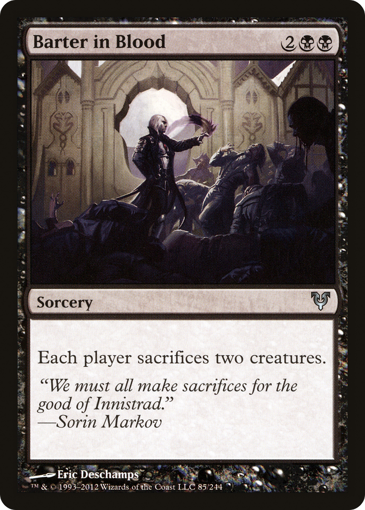 Barter in Blood (AVR-085) - Avacyn Restored - Premium MTG Single from Wizards of the Coast - Just $0.08! Shop now at Game Crave Tournament Store