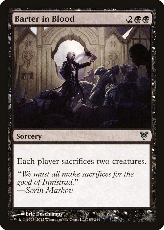 Barter in Blood (AVR-085) - Avacyn Restored Foil - Premium MTG Single from Wizards of the Coast - Just $0.14! Shop now at Game Crave Tournament Store