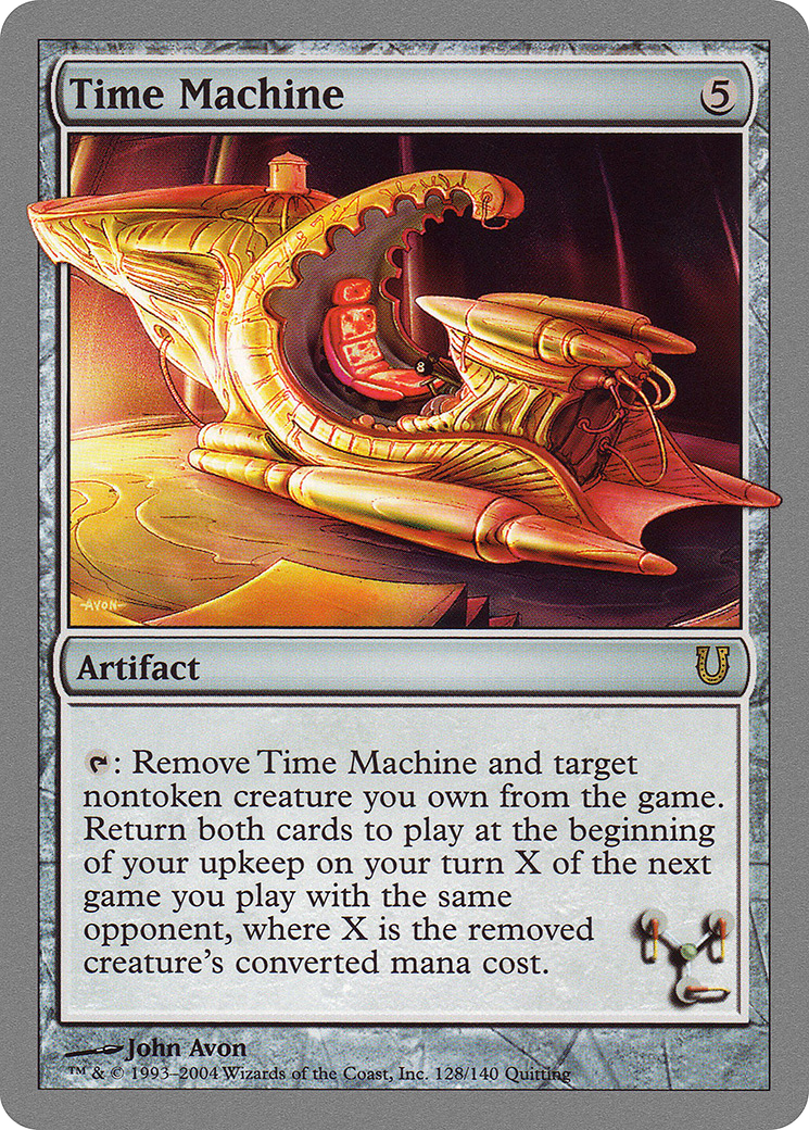 Time Machine (UNH-128) - Unhinged - Premium MTG Single from Wizards of the Coast - Just $0.21! Shop now at Game Crave Tournament Store