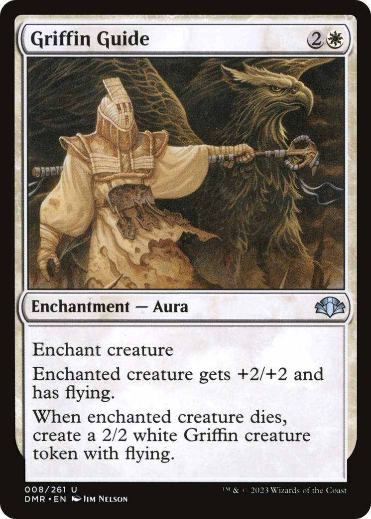 Griffin Guide (DMR-008) - Dominaria Remastered - Premium MTG Single from Wizards of the Coast - Just $0.25! Shop now at Game Crave Tournament Store