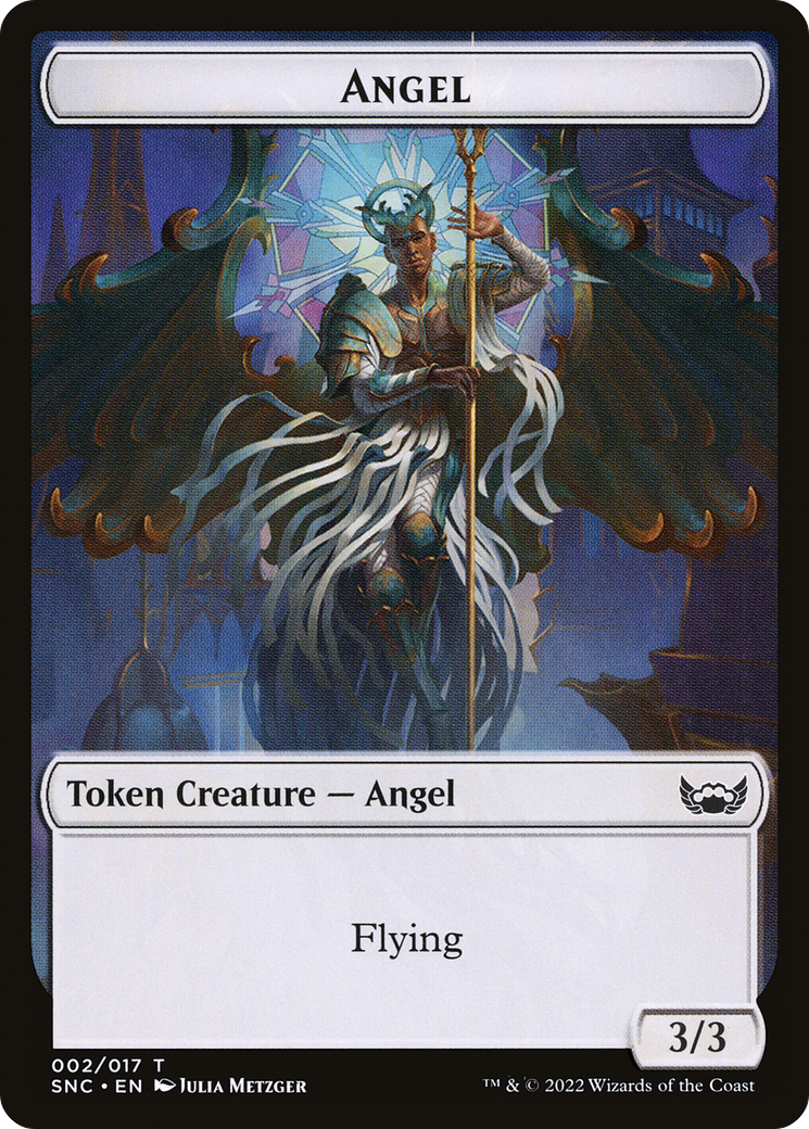 Angel (TSNC-002) - Streets of New Capenna Tokens Foil - Premium MTG Single from Wizards of the Coast - Just $0! Shop now at Game Crave Tournament Store