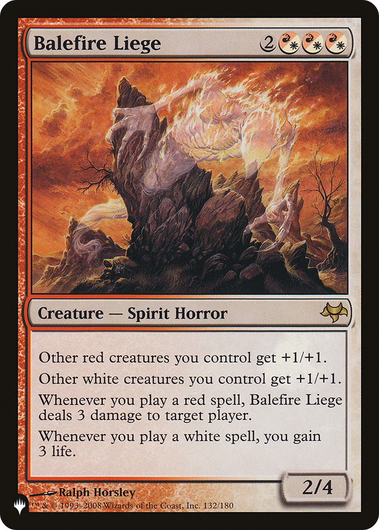 Balefire Liege (PLIST-389) - The List - Premium MTG Single from Wizards of the Coast - Just $0.27! Shop now at Game Crave Tournament Store