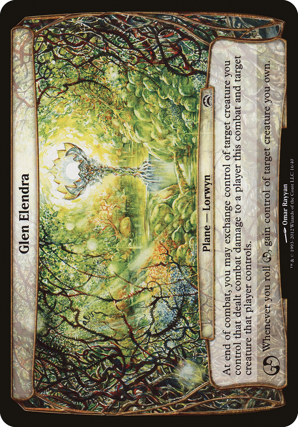 Glen Elendra (OPC2-016) - Planechase 2012 Planes - Premium MTG Single from Wizards of the Coast - Just $0.46! Shop now at Game Crave Tournament Store