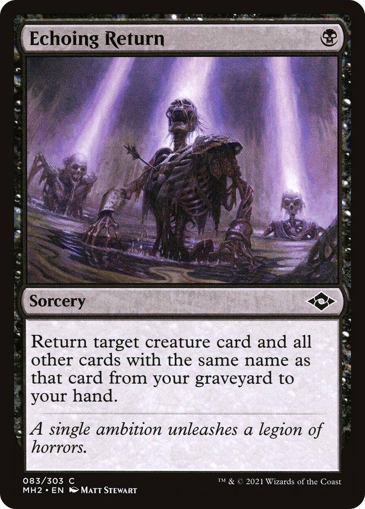 Echoing Return (MH2-083) - Modern Horizons 2 Foil - Premium MTG Single from Wizards of the Coast - Just $0.08! Shop now at Game Crave Tournament Store