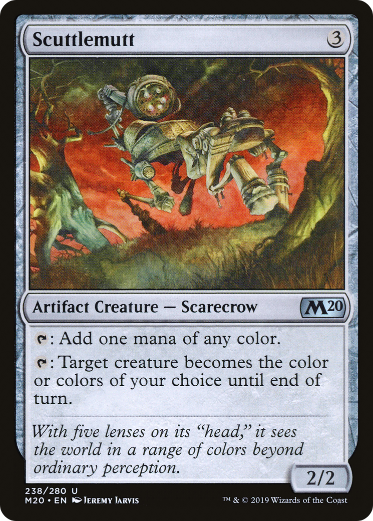 Scuttlemutt (M20-238) - Core Set 2020 - Premium MTG Single from Wizards of the Coast - Just $0.25! Shop now at Game Crave Tournament Store