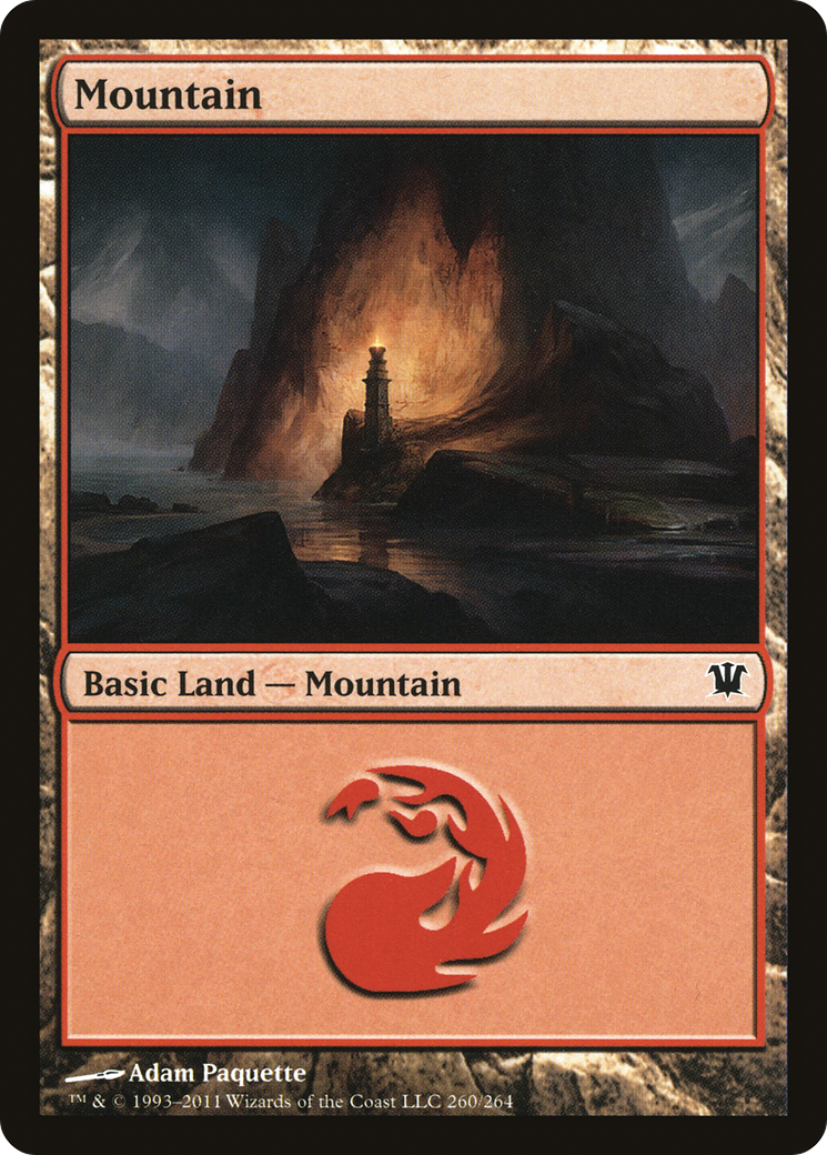Mountain (ISD-260) - Innistrad - Premium MTG Single from Wizards of the Coast - Just $0.25! Shop now at Game Crave Tournament Store