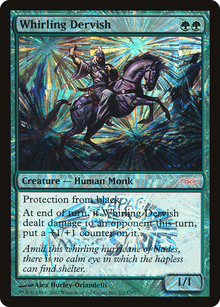 Whirling Dervish (PJAS-2U07) - Junior APAC Series Foil - Premium MTG Single from Wizards of the Coast - Just $7.20! Shop now at Game Crave Tournament Store
