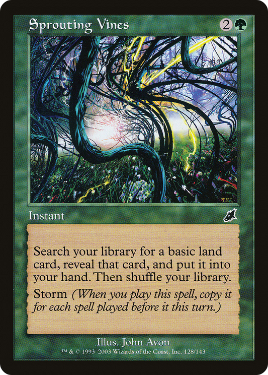 Sprouting Vines (SCG-128) - Scourge - Premium MTG Single from Wizards of the Coast - Just $0.08! Shop now at Game Crave Tournament Store