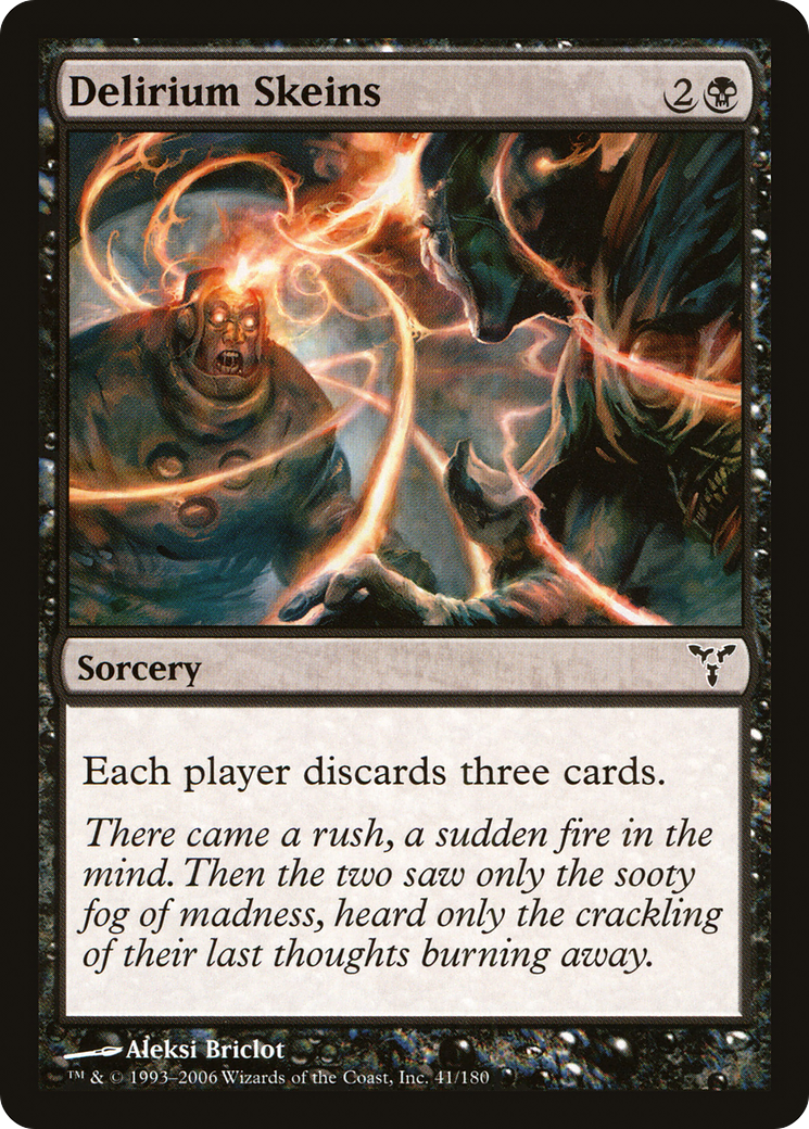 Delirium Skeins (DIS-041) - Dissension Foil - Premium MTG Single from Wizards of the Coast - Just $0.92! Shop now at Game Crave Tournament Store