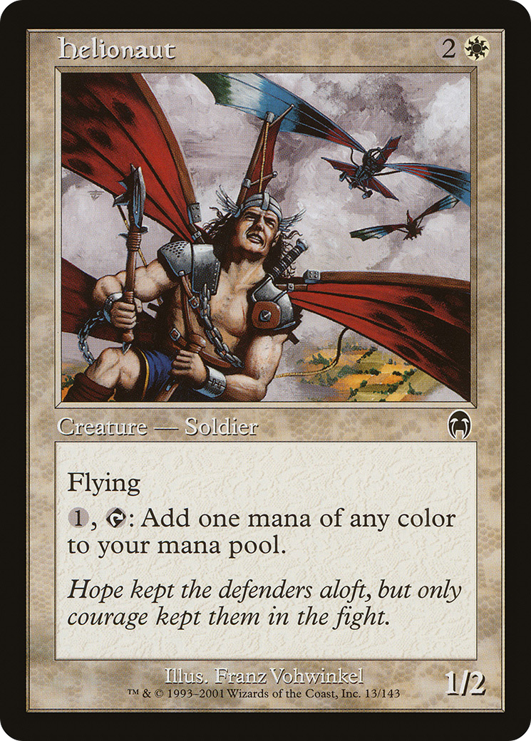 Helionaut (APC-013) - Apocalypse Foil - Premium MTG Single from Wizards of the Coast - Just $0.38! Shop now at Game Crave Tournament Store