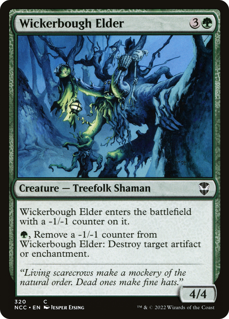 Wickerbough Elder (NCC-320) - New Capenna Commander - Premium MTG Single from Wizards of the Coast - Just $0.08! Shop now at Game Crave Tournament Store