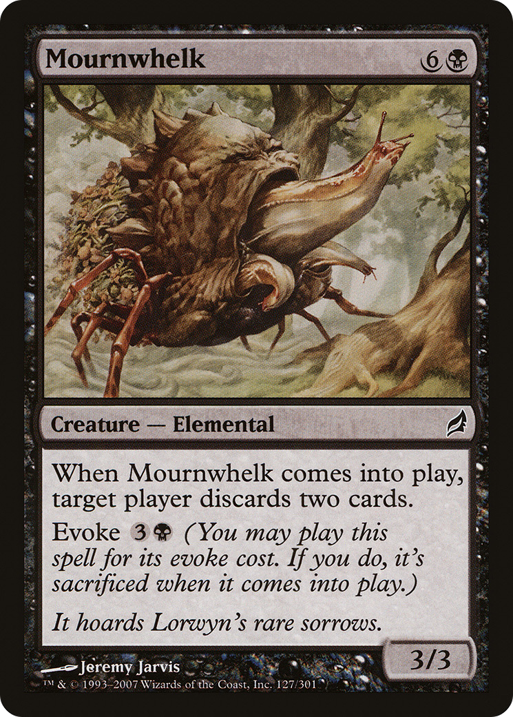 Mournwhelk (LRW-127) - Lorwyn Foil - Premium MTG Single from Wizards of the Coast - Just $0.27! Shop now at Game Crave Tournament Store
