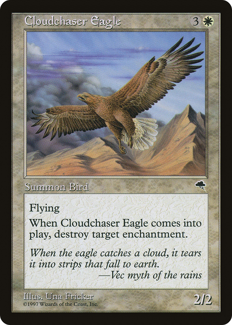 Cloudchaser Eagle (TMP-015) - Tempest - Premium MTG Single from Wizards of the Coast - Just $0.08! Shop now at Game Crave Tournament Store