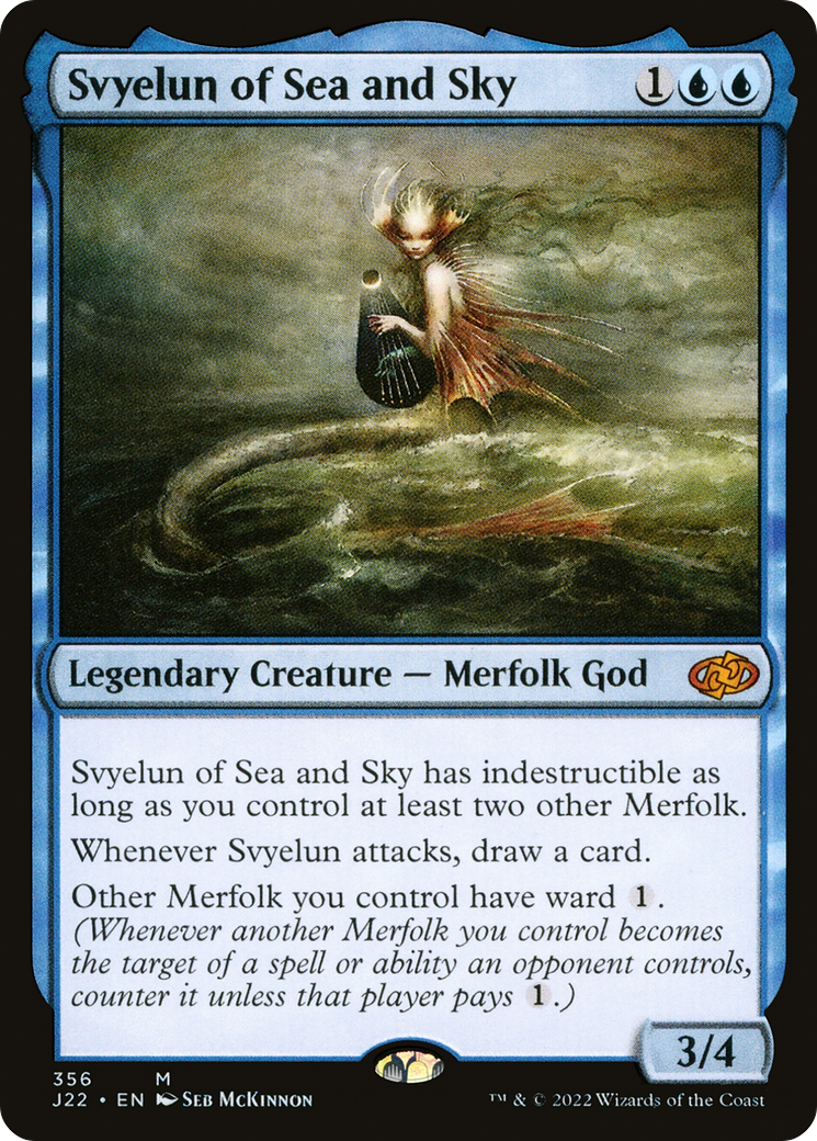 Svyelun of Sea and Sky (J22-356) - Jumpstart 2022 - Premium MTG Single from Wizards of the Coast - Just $0.11! Shop now at Game Crave Tournament Store