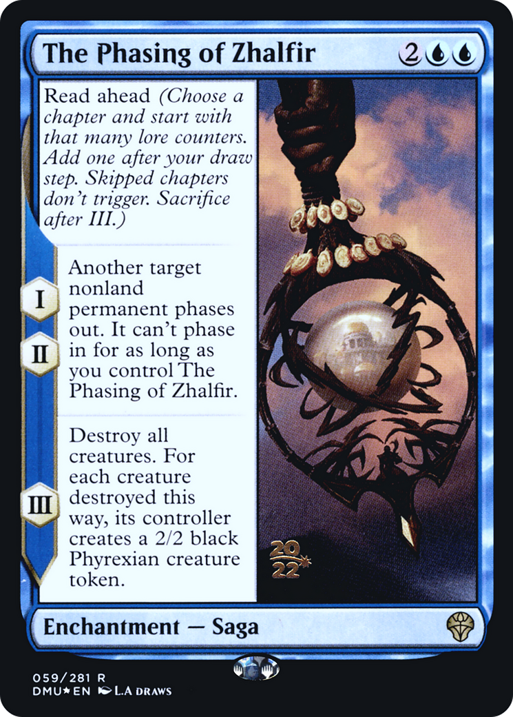 The Phasing of Zhalfir (PDMU-59S) - Dominaria United Promos Foil - Premium MTG Single from Wizards of the Coast - Just $0.38! Shop now at Game Crave Tournament Store