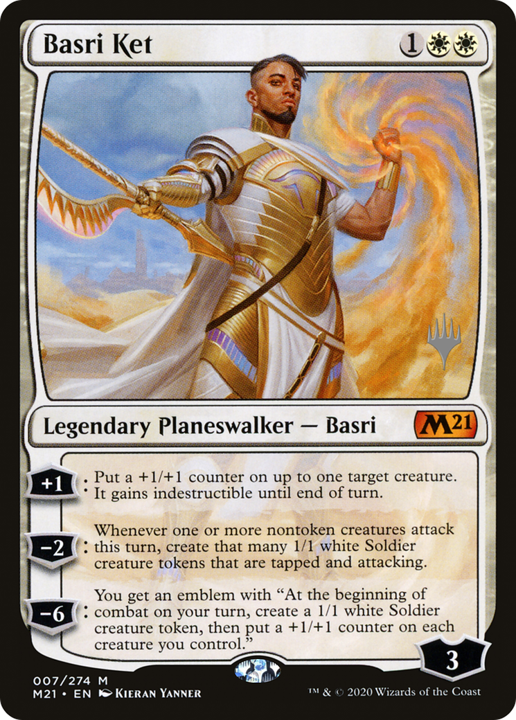 Basri Ket (PM21-07P) - Core Set 2021 Promos - Premium MTG Single from Wizards of the Coast - Just $0.56! Shop now at Game Crave Tournament Store