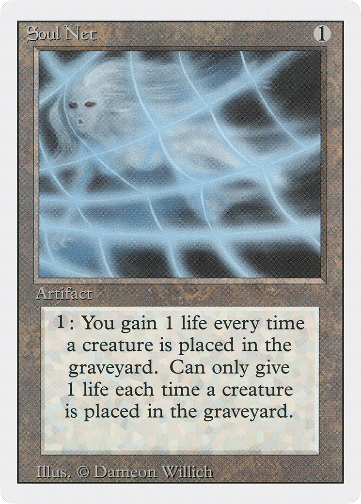 Soul Net (3ED-275) - Revised Edition - Premium MTG Single from Wizards of the Coast - Just $0.08! Shop now at Game Crave Tournament Store
