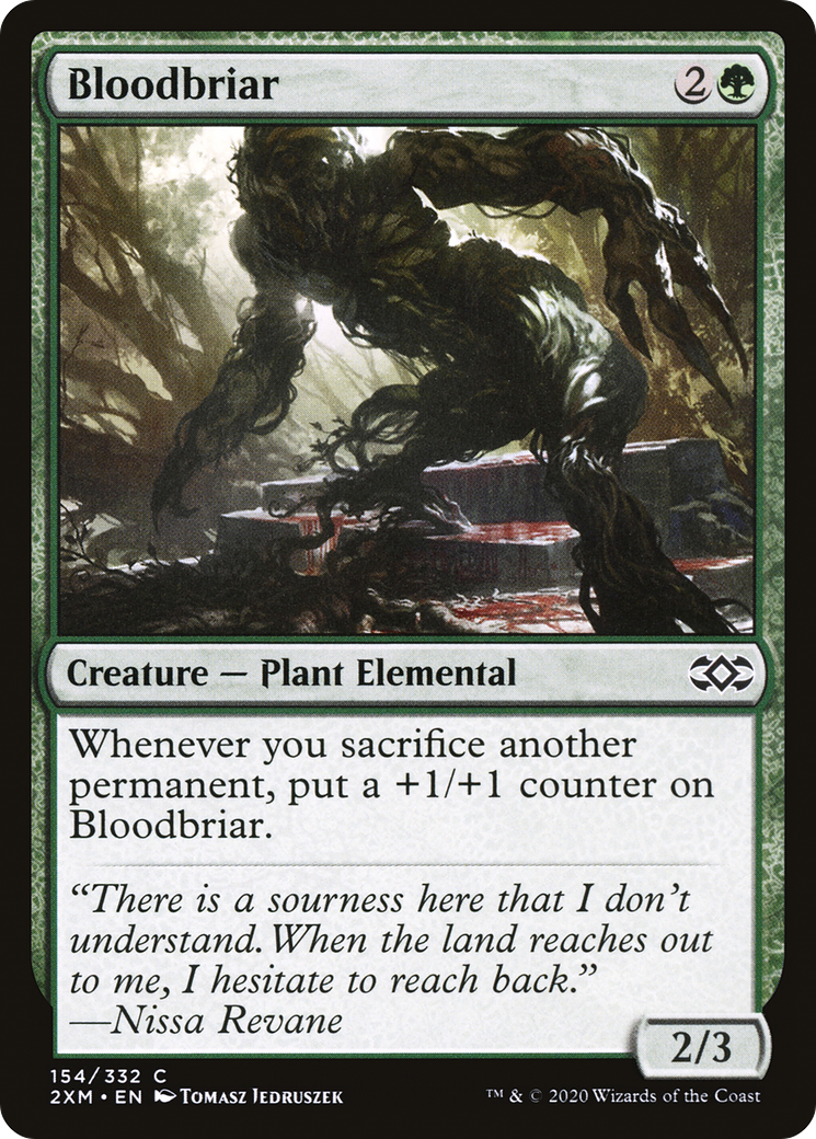 Bloodbriar (2XM-154) - Double Masters - Premium MTG Single from Wizards of the Coast - Just $0.08! Shop now at Game Crave Tournament Store