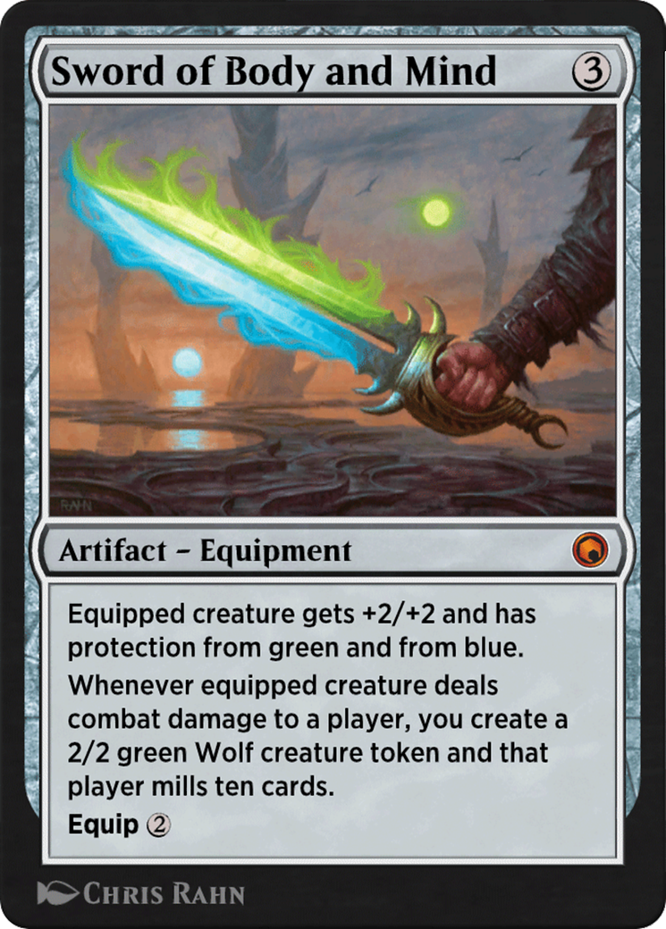 Sword of Body and Mind (HA4-024) - Historic Anthology 4 - Premium MTG Single from Wizards of the Coast - Just $0! Shop now at Game Crave Tournament Store