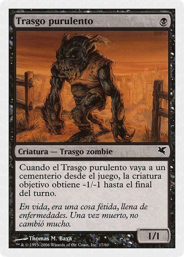 Festering Goblin (PSAL-F17) - Salvat 2005 - Premium MTG Single from Wizards of the Coast - Just $0! Shop now at Game Crave Tournament Store