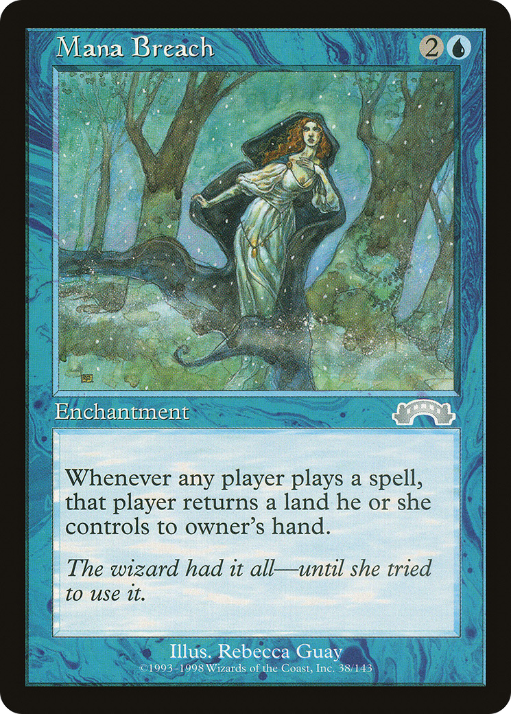 Mana Breach (EXO-038) - Exodus - Premium MTG Single from Wizards of the Coast - Just $0.79! Shop now at Game Crave Tournament Store