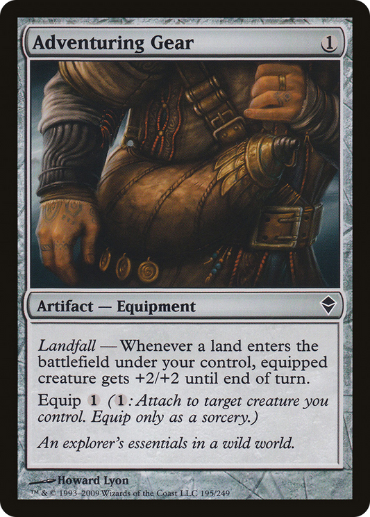 Adventuring Gear (ZEN-195) - Zendikar - Premium MTG Single from Wizards of the Coast - Just $0.25! Shop now at Game Crave Tournament Store