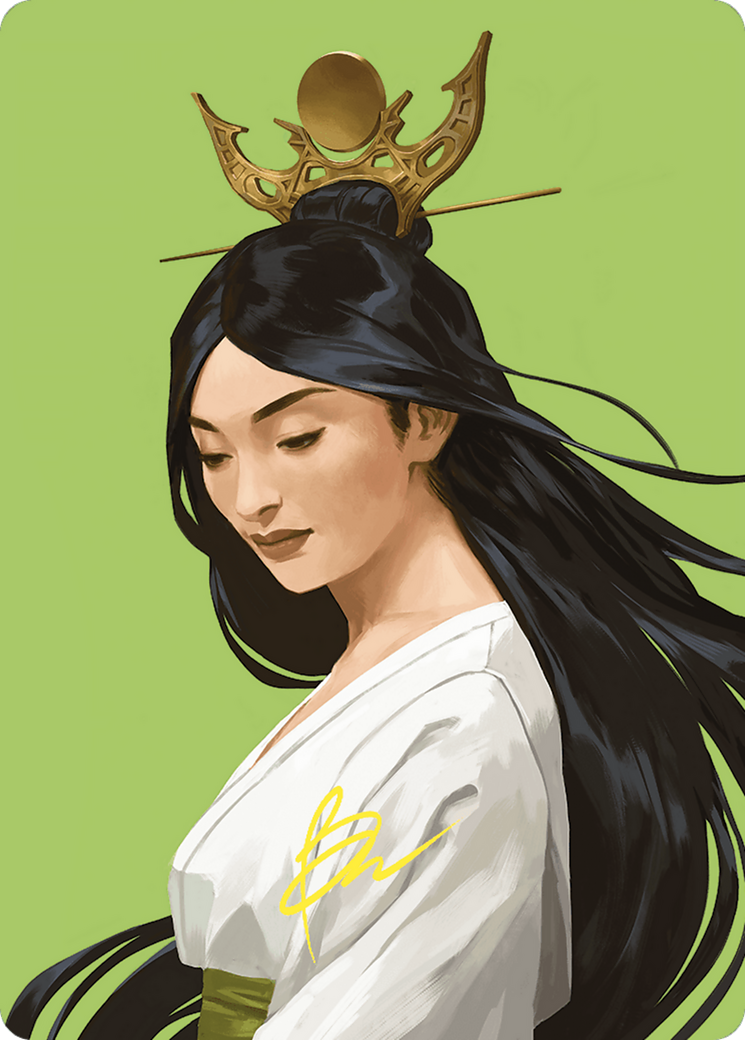 Azusa, Lost but Seeking // Azusa, Lost but Seeking (ACMM-056) - Commander Masters Art Series (Borderless) - Premium MTG Single from Wizards of the Coast - Just $0! Shop now at Game Crave Tournament Store