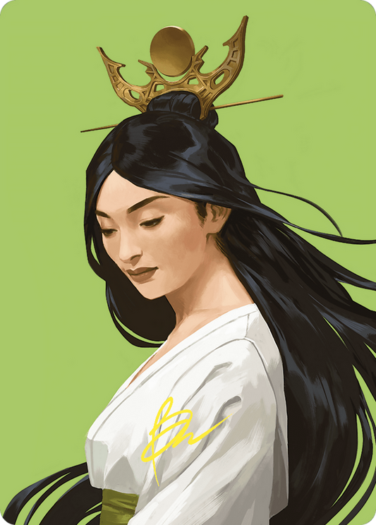 Azusa, Lost but Seeking // Azusa, Lost but Seeking (ACMM-056) - Commander Masters Art Series (Borderless) Foil - Premium MTG Single from Wizards of the Coast - Just $0! Shop now at Game Crave Tournament Store