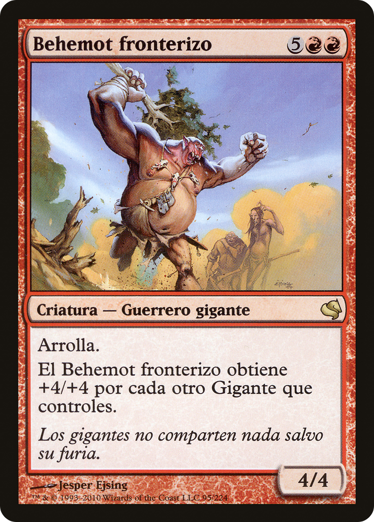 Borderland Behemoth (PS11-095) - Salvat 2011 - Premium MTG Single from Wizards of the Coast - Just $0! Shop now at Game Crave Tournament Store