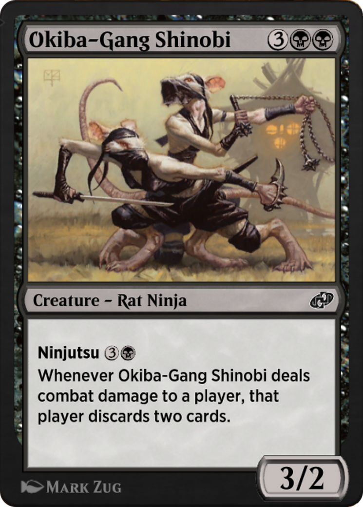 Okiba-Gang Shinobi (J21-370) - Jumpstart: Historic Horizons - Premium MTG Single from Wizards of the Coast - Just $0! Shop now at Game Crave Tournament Store