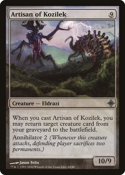 Artisan of Kozilek (ROE-002) - Rise of the Eldrazi Foil - Premium MTG Single from Wizards of the Coast - Just $2.60! Shop now at Game Crave Tournament Store