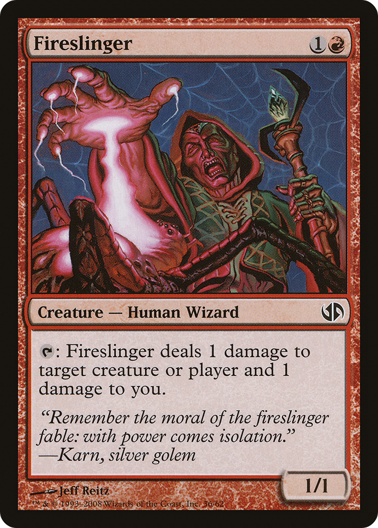 Fireslinger (DD2-036) - Duel Decks: Jace vs. Chandra - Premium MTG Single from Wizards of the Coast - Just $0.08! Shop now at Game Crave Tournament Store
