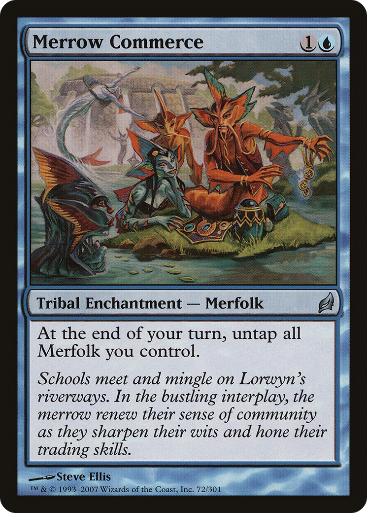 Merrow Commerce (LRW-072) - Lorwyn Foil - Premium MTG Single from Wizards of the Coast - Just $25.73! Shop now at Game Crave Tournament Store
