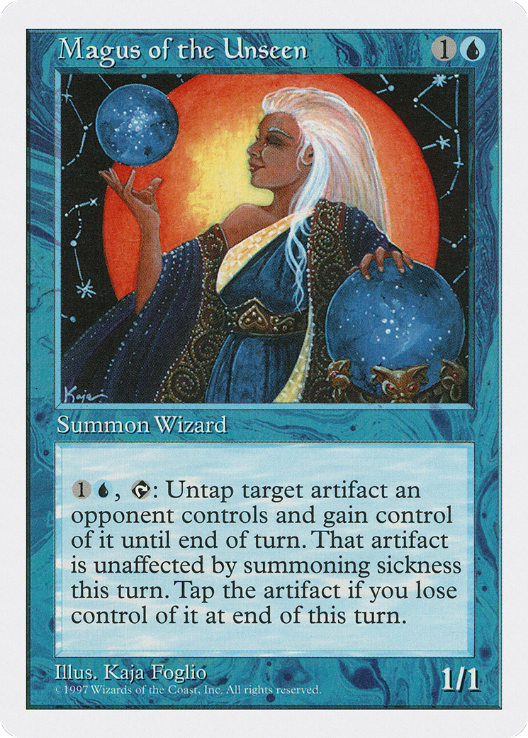 Magus of the Unseen (5ED-102) - Fifth Edition - Premium MTG Single from Wizards of the Coast - Just $0.11! Shop now at Game Crave Tournament Store