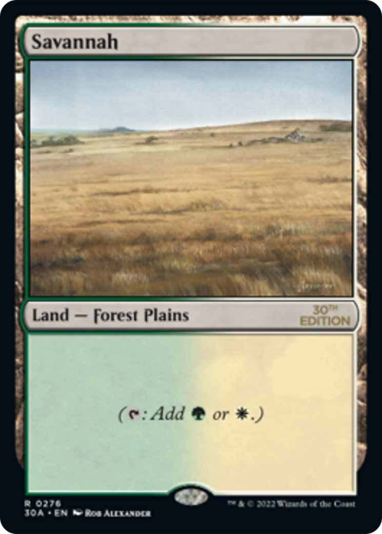 Savannah (30A-276) - 30th Anniversary Edition - Premium MTG Single from Wizards of the Coast - Just $147.33! Shop now at Game Crave Tournament Store