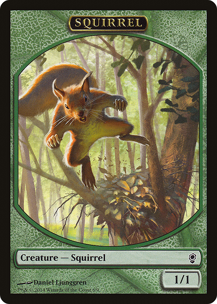 Squirrel (TCNS-006) - Conspiracy Tokens - Premium MTG Single from Wizards of the Coast - Just $0.18! Shop now at Game Crave Tournament Store