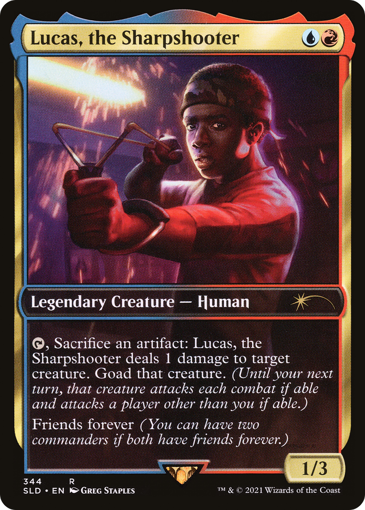 Bjorna, Nightfall Alchemist (SLD-344) - Secret Lair Drop / Lucas, the Sharpshooter Foil - Premium MTG Single from Wizards of the Coast - Just $1.01! Shop now at Game Crave Tournament Store