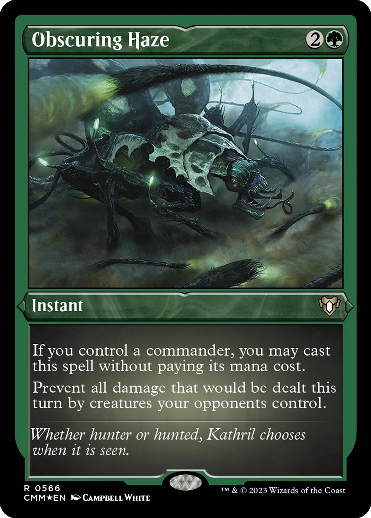 Obscuring Haze (CMM-566) - Commander Masters Etched Foil - Premium MTG Single from Wizards of the Coast - Just $1.49! Shop now at Game Crave Tournament Store