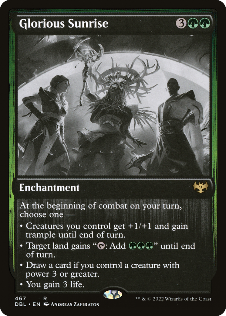 Glorious Sunrise (DBL-467) - Innistrad: Double Feature Foil - Premium MTG Single from Wizards of the Coast - Just $1.79! Shop now at Game Crave Tournament Store