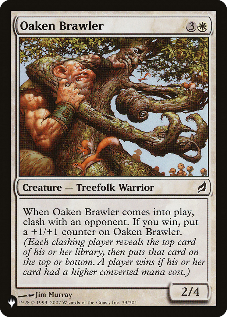 Oaken Brawler (PLIST-1103) - The List - Premium MTG Single from Wizards of the Coast - Just $0.08! Shop now at Game Crave Tournament Store