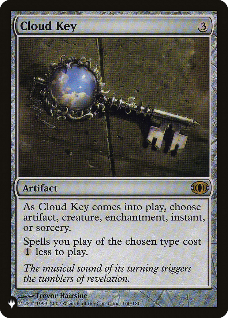Cloud Key (PLIST-491) - The List - Premium MTG Single from Wizards of the Coast - Just $1.01! Shop now at Game Crave Tournament Store
