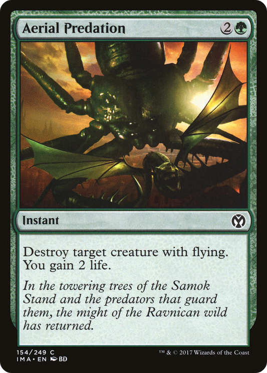 Aerial Predation (IMA-154) - Iconic Masters - Premium MTG Single from Wizards of the Coast - Just $0.08! Shop now at Game Crave Tournament Store