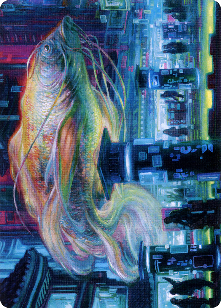 Skyswimmer Koi // Skyswimmer Koi (ANEO-003) - Neon Dynasty Art Series (Borderless) - Premium MTG Single from Wizards of the Coast - Just $0! Shop now at Game Crave Tournament Store