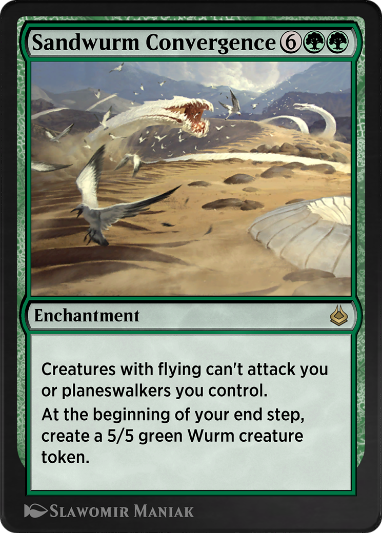 Sandwurm Convergence (AKR-215) - Amonkhet Remastered - Premium MTG Single from Wizards of the Coast - Just $0! Shop now at Game Crave Tournament Store