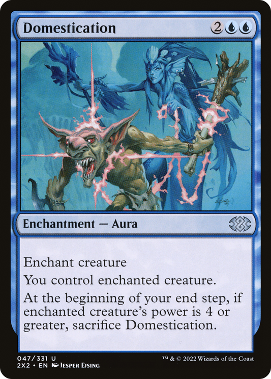 Domestication (2X2-047) - Double Masters 2022 - Premium MTG Single from Wizards of the Coast - Just $0.08! Shop now at Game Crave Tournament Store