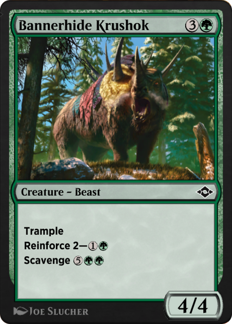 Bannerhide Krushok (J21-544) - Jumpstart: Historic Horizons - Premium MTG Single from Wizards of the Coast - Just $0! Shop now at Game Crave Tournament Store