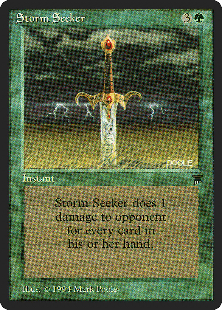 Storm Seeker (LEG-205) - Legends - Premium MTG Single from Wizards of the Coast - Just $2.66! Shop now at Game Crave Tournament Store