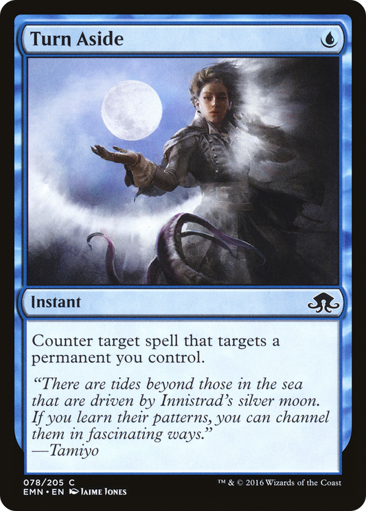 Turn Aside (EMN-078) - Eldritch Moon - Premium MTG Single from Wizards of the Coast - Just $0.08! Shop now at Game Crave Tournament Store