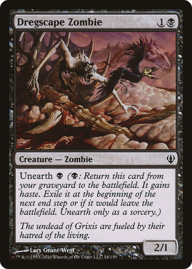 Dregscape Zombie (ARC-014) - Archenemy - Premium MTG Single from Wizards of the Coast - Just $0.08! Shop now at Game Crave Tournament Store