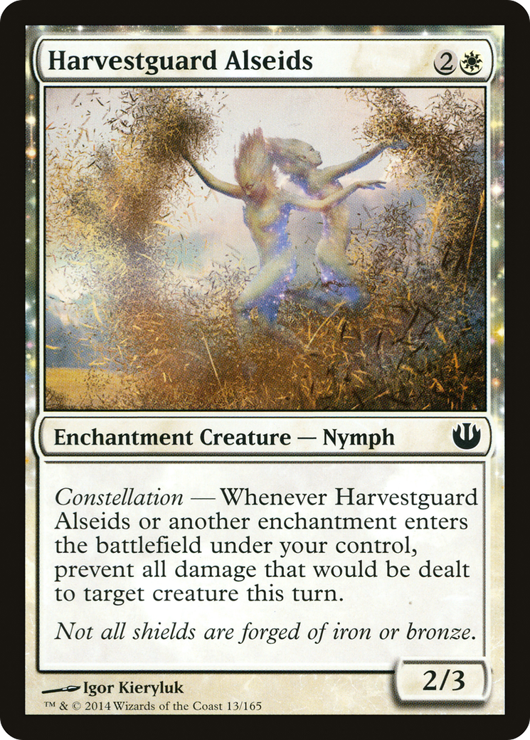 Harvestguard Alseids (JOU-013) - Journey into Nyx: (nyxtouched) Foil - Premium MTG Single from Wizards of the Coast - Just $0.11! Shop now at Game Crave Tournament Store